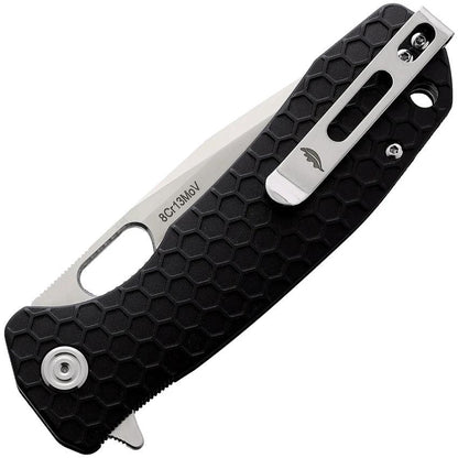 Honey Badger Knives Large Linerlock Tanto Black HB1321 by Honey Badger Knives