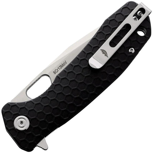 Honey Badger Knives Large Linerlock Tanto Black HB1321 by Honey Badger Knives