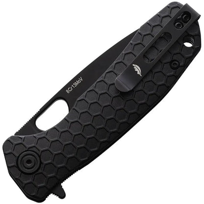 Honey Badger Knives Medium Linerlock Black HB1348 - 3 Inch 8Cr13MoV Stainless Blade by Honey Badger Knives