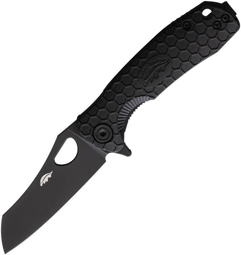 Honey Badger Knives Small Linerlock Black HB1355 by Honey Badger Knives
