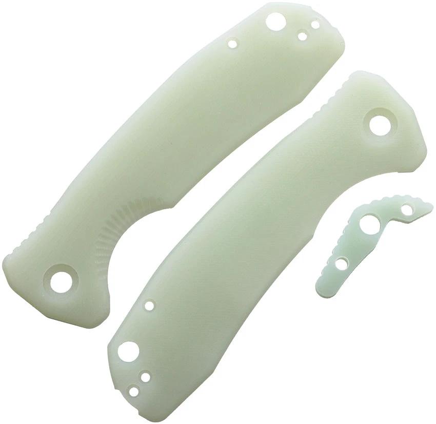 Honey Badger Knives Large Linerlock Handle Jade HB4016 by Honey Badger Knives