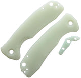 Honey Badger Knives Large Linerlock Handle Jade HB4016 by Honey Badger Knives
