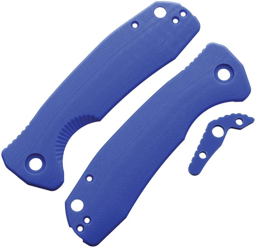 Honey Badger Knives Large Linerlock Handle Blue HB4019 by Honey Badger Knives