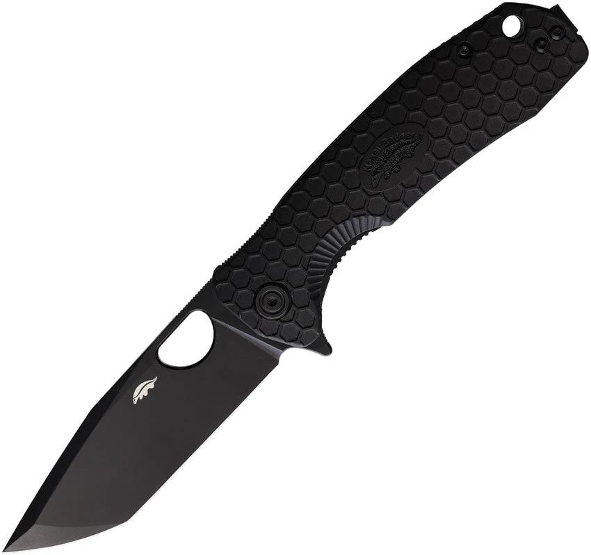 Honey Badger Knives Large Linerlock Tanto Black HB4032 by Honey Badger Knives