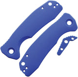 Honey Badger Knives Medium Linerlock Handle Blue HB4039 by Honey Badger Knives