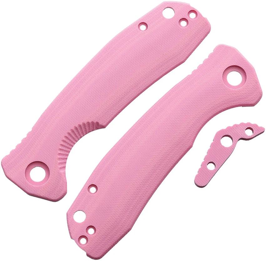 Honey Badger Knives Medium Linerlock Handle Pink HB4040 by Honey Badger Knives