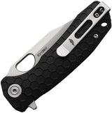 Honey Badger Knives Small Linerlock Clip HB4075 - Compact EDC Knife With Satin 8Cr13MoV Blade by Honey Badger Knives