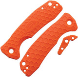 Honey Badger Knives Medium Linerlock Handle Org HB5038 by Honey Badger Knives