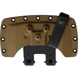 Halfbreed Blades Compact Battle Axe DE CBA-01-DE - Dark Earth Teflon Coated K110 Steel Head, 3-Inch Cut by Halfbreed Blades
