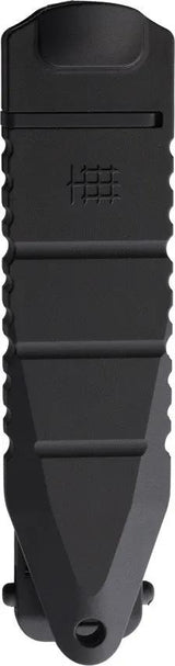 Halfbreed Blades Compact Clearance Knife Gen 2 CCK01 Black - K110 Steel Partial Serration Full Tang G10 by Halfbreed Blades