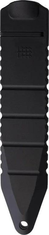 Halfbreed Blades Compact Clearance Knife XL CCK-01 XL - Black Teflon Coated Bohler K110 Spear Point Blade by Halfbreed Blades
