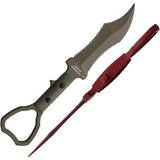 Halfbreed Blades CCK Tuhon Raptor Bundle CCK-03 OD - 7.75in Overall Green Teflon Talon Blade With Ranger G10 Handle by Halfbreed Blades
