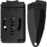 Halfbreed Blades Compact Clearance Knife CCK-05 Black - 3In Black Teflon Coated K110 Blade With G10 Handle MOLLE Sheath by Halfbreed Blades