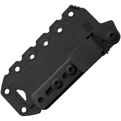Halfbreed Blades Compact Field Knife - Black PVD Coated Drop Point Blade, Full Tang, Skeletonized Handle by Halfbreed Blades