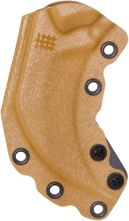 Halfbreed Blades Close Quarters Battle CQB-02P DE - 7.5-Inch Overall Tactical Knife With 3.5-Inch Black PVD Talon Blade by Halfbreed Blades