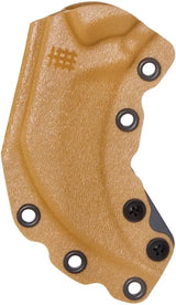 Halfbreed Blades Close Quarters Battle PS DE CQB 02PS DE Partially Serrated 3.5 Inch PVD Blade Dark Earth G10 Handle by Halfbreed Blades
