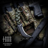 Halfbreed Blades Close Quarters Battle OD CQB-02PS OD by Halfbreed Blades
