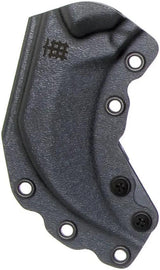 Halfbreed Blades Close Quarters Battle CQB 02PS - Full Tang With Finger Ring And Black PVD Talon Blade G10 Handle by Halfbreed Blades