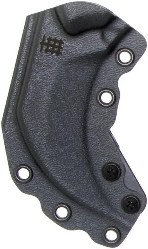 Halfbreed Blades Close Quarters Battle CQB 02PS - Full Tang With Finger Ring And Black PVD Talon Blade G10 Handle by Halfbreed Blades