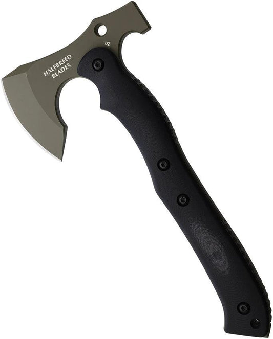 Halfbreed Blades Compact Rescue Axe doutone CRA-01 BLK/ODG by Halfbreed Blades
