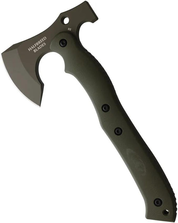 Halfbreed Blades Compact Rescue Axe OD CRA-01-ODG by Halfbreed Blades
