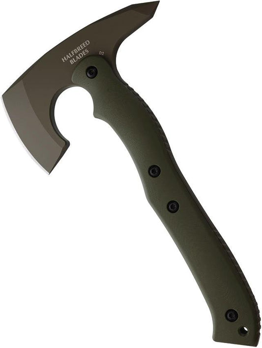 Halfbreed Blades Compact Rescue Axe OD CRA-02-ODG by Halfbreed Blades