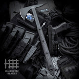 Halfbreed Blades Large Breaching Axe Black LBA-01 BLK by Halfbreed Blades