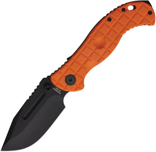 Halfbreed Blades Large Bush Folder Gen 2 Org LBF-01 GEN 2 ORANGE by Halfbreed Blades