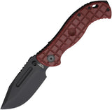 Halfbreed Blades Large Bush Folder Gen 2 Red LBF-01 GEN 2 RED by Halfbreed Blades