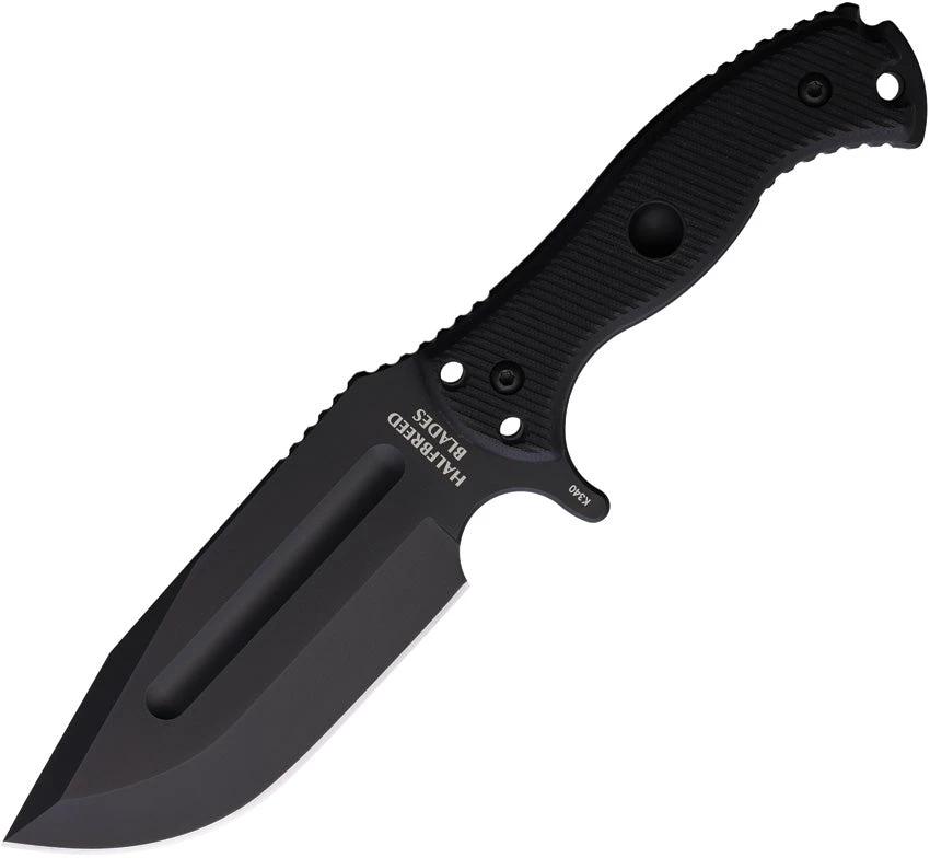 Halfbreed Blades Large Bush Knife Gen 2 BLK LBK-01 GEN II K340 BLK by Halfbreed Blades