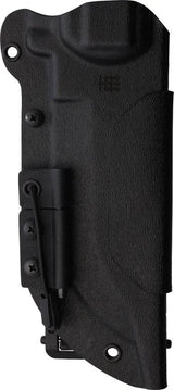 Halfbreed Blades Large Bush Knife Gen 2 - K340 Isodur Steel Drop Point Blade With Integrated Ferro Rod by Halfbreed Blades