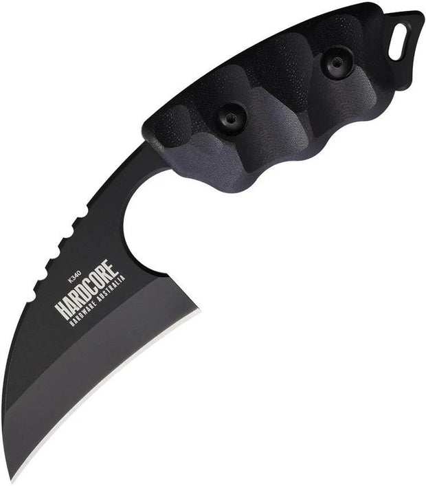 Hardcore Hardware Australia LFK-01 Gen 2 Fixed Blade Blk LFK-01-K340 BLACK by Hardcore Hardware Australia