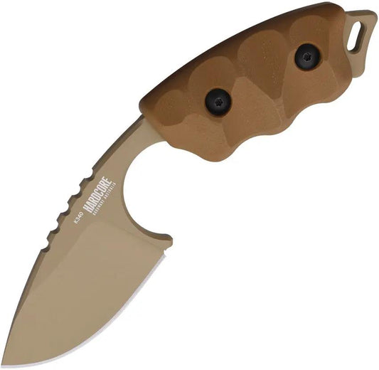 Hardcore Hardware Australia LFK-03 Gen 2 Fixed Blade DE LFK-03-K340 DARK EARTH by Hardcore Hardware Australia