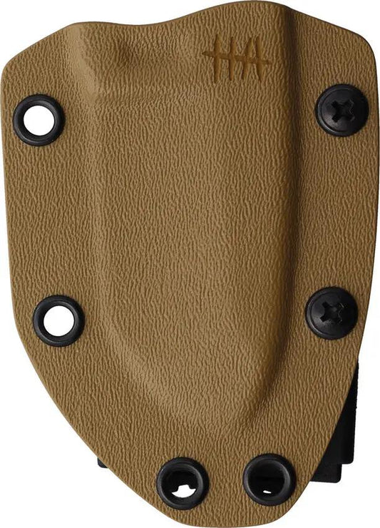 Hardcore Hardware Australia LFK-07 Gen 2 Fixed Blade Knife - Dark Earth Teflon Coated K340 ISODUR Drop Point by Hardcore Hardware Australia