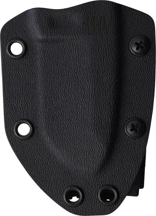 Hardcore Hardware Australia LFK-07 Gen 2 Fixed Blade Knife - Black K340 ISODUR Drop Point Blade Glass Breaker Pommel by Hardcore Hardware Australia
