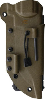 Halfbreed Blades Large Infantry Knife LIK-01 OD - Bohler K110 Steel, Green G10 Handle, Full Tang, MOLLE Sheath by Halfbreed Blades