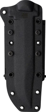 Halfbreed Blades Large Infantry Knife Gen 2 - Black K340 ISODUR Teflon Coated Clip Point Blade With G10 Handle by Halfbreed Blades