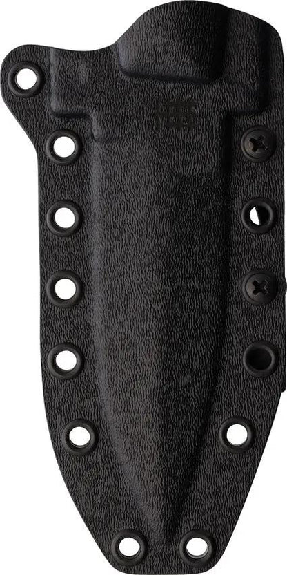 Halfbreed Blades Medium Clearance Knife MCK-01 Black - 9.25 Inch Overall Bohler K110 Teflon Blade With G10 Handle by Halfbreed Blades
