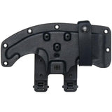 Halfbreed Blades Rhino Emergency Rescue Tool MFE-01 Black - Full Tang Construction With Leverage Claw by Halfbreed Blades