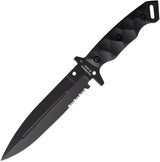 Halfbreed Blades Medium Infantry Knife BLK MIK-01PS BLK by Halfbreed Blades