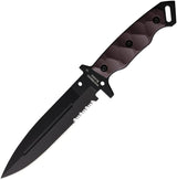 Halfbreed Blades Medium Infantry Knife BLK DE MIK-01PS BLK DE by Halfbreed Blades