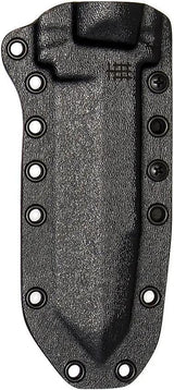 Halfbreed Blades Medium Infantry Knife Gen 2 MIK-02 Gen II Black - Teflon Coated Sawback Tanto Blade With G10 Handle by Halfbreed Blades