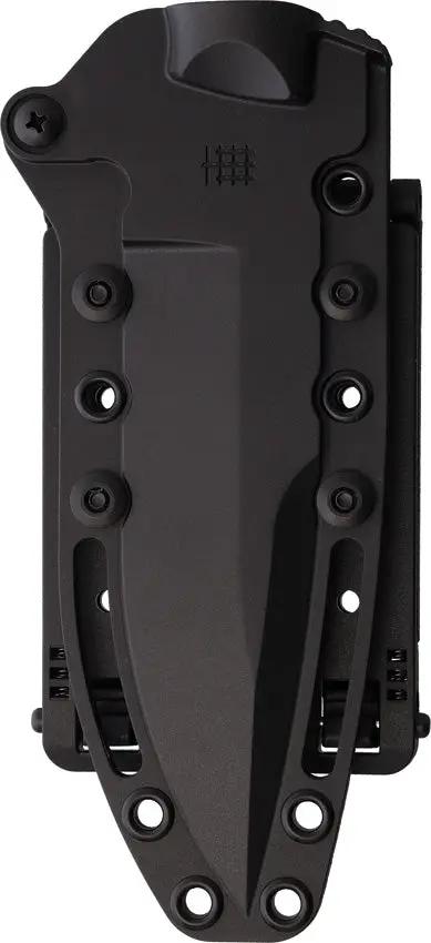 Halfbreed Blades Medium Infantry Knife K340 MIK-03P ODG G2 K340 - Black PVD Coated Bohler K340 Blade With Full Tang by Halfbreed Blades