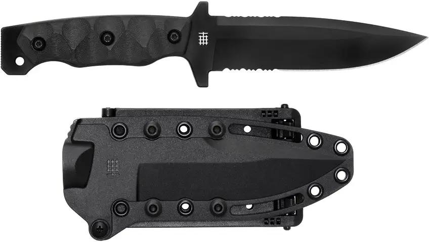 Halfbreed Blades Medium Infantry Knife 04 MIK-04 BLK by Halfbreed Blades
