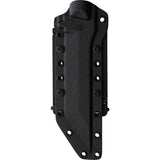 Halfbreed Blades Medium Infantry Knife MIK-05P BLK - 11.75 Inch Overall, Black Teflon Coated Tanto Blade, Full Tang by Halfbreed Blades
