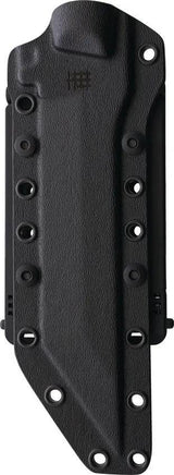 Halfbreed Blades Medium Infantry Knife MIK-05PS BLK - Black Teflon Coated Bohler K110 Tanto Blade G10 Handle Full Tang by Halfbreed Blades