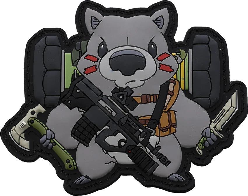 Halfbreed Blades Combat Wombat Morale Patch COMBAT WOMBAT MORALE PATCH by Halfbreed Blades