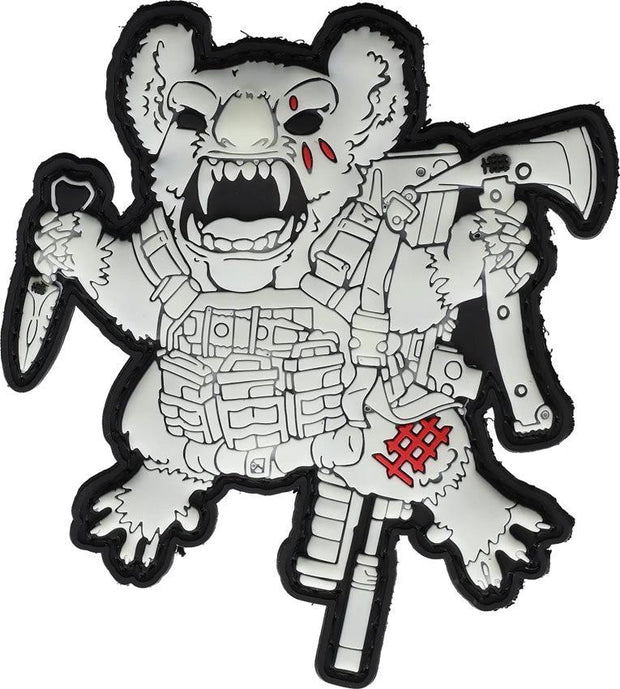 Halfbreed Blades GITD Drop Bear Morale Patch GITD 2024 DROP BEAR PATCH by Halfbreed Blades