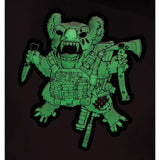 Halfbreed Blades GITD Drop Bear Morale Patch - Glow In The Dark 2024 Limited Edition For Tactical Gear by Halfbreed Blades