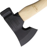 Hardcore Hammers Camp Companion Axe CMPC-F-N - Blackened 4140 Head With Hammer End And Hickory Handle by Hardcore Hammers